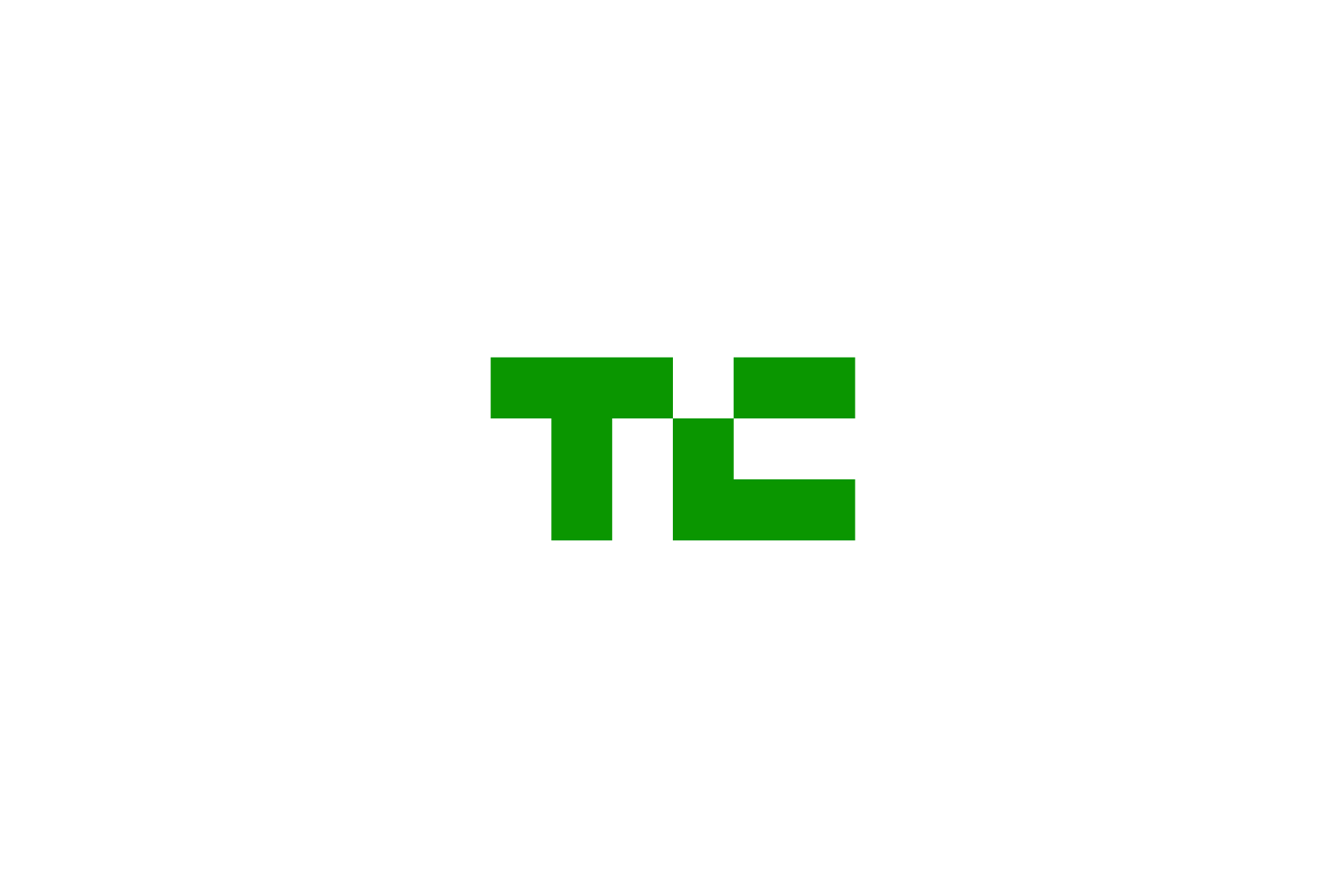 TechCrunch logo in green.