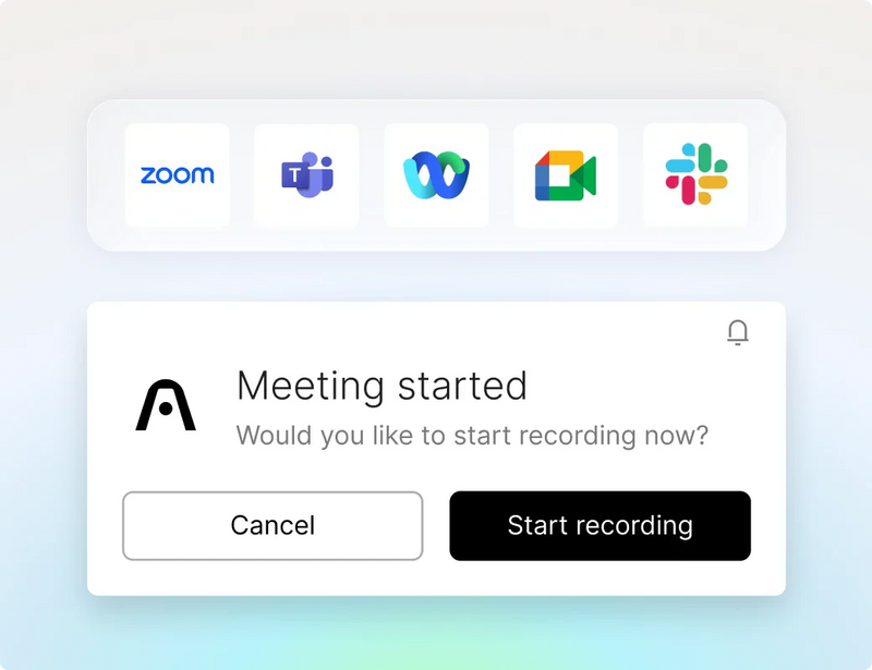 Never miss a meeting