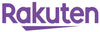 Rakuten logo in purple text with a purple underline.
